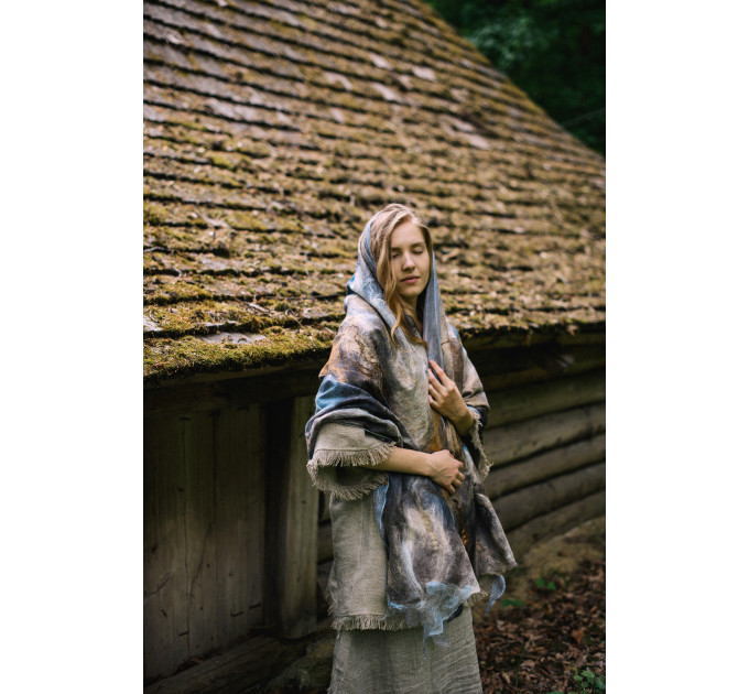 Large Bogemian shawl