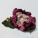 Large Felted Flower Brooch: Peony pin , Vegan Jewelry