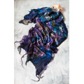 Nuno felted shawl