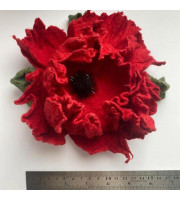 Large Poppy Brooch 