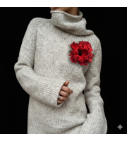 Poppy Brooch 
