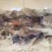 Marble Beige Nuno Felted Shawl