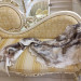 Marble Beige Nuno Felted Shawl
