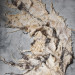 Raw Edge Ivory Nuno Felted Shawl