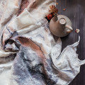Rose Ash Nuno Felted Shawl