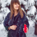 Winter Night Nuno Felted Shawl