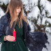 Winter Night Nuno Felted Shawl